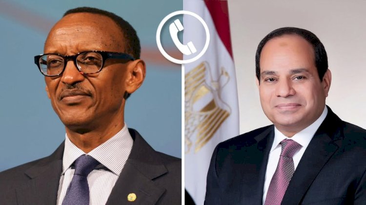 السيسي ورئيس رواندا يبحثان تهدئة الأوضاع في المنطقة
