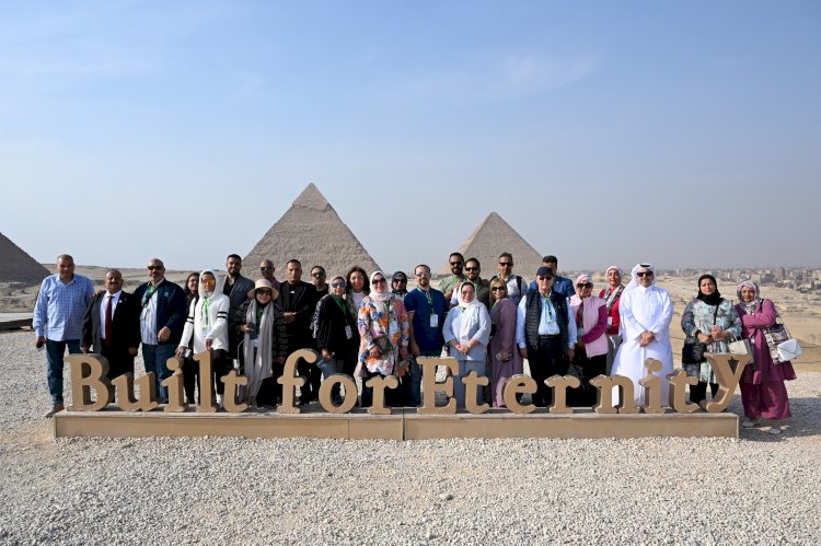 الملتقي العربي للإعلام السياحي يجمع العرب في قلب الاهرامات