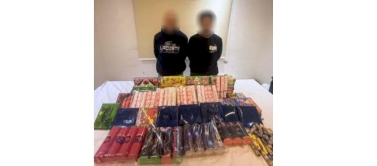 القبض علي الطالب المروج لبيع الالعاب النارية بالقليوبية