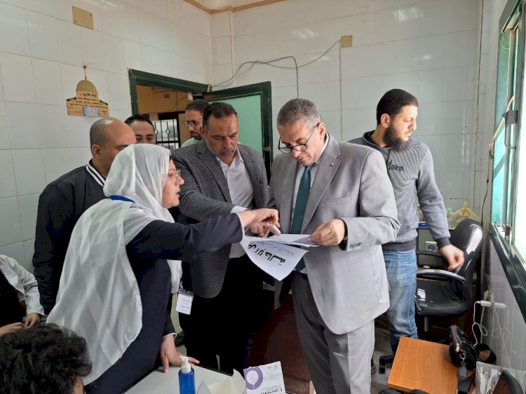 صحة كفر الشيخ: مرور وكيل وزارة الصحة على وحدة طب الأسرة بمسير