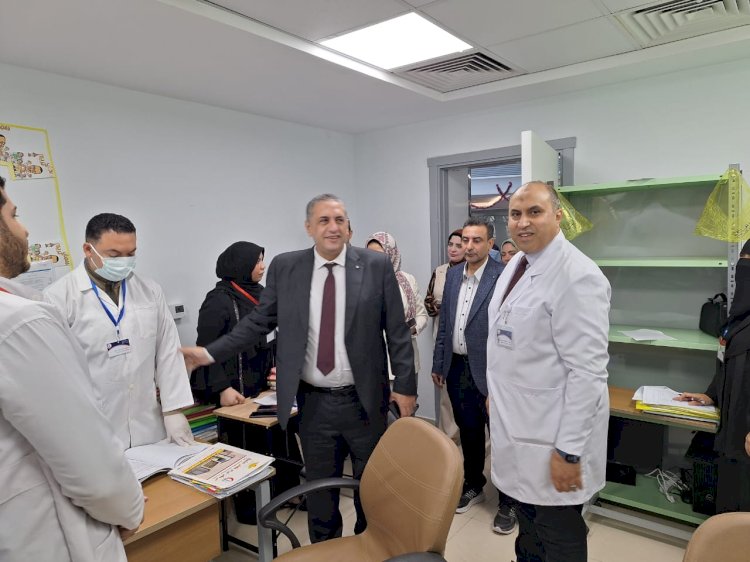 صحة كفر الشيخ: مرور وكيل وزارة الصحة على مركز جراحة الأورام
