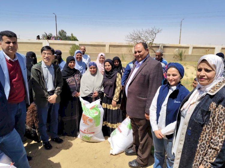نائبا وزير الزراعة والإيفاد يتفقدان مشروعات الاستثمارات الزراعية بالمنيا