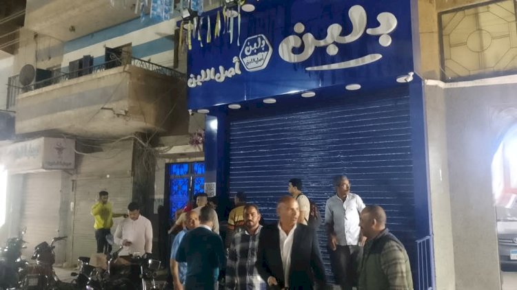إغلاق فرعين "بلبن أصل اللبن" بالمنيا الجديدة وسمالوط