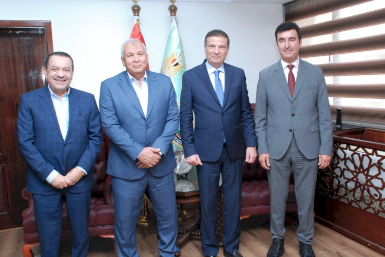 فاروق والزملوط يبحثان التعاون المصري السعودي في الاستثمار والتصنيع الزراعي