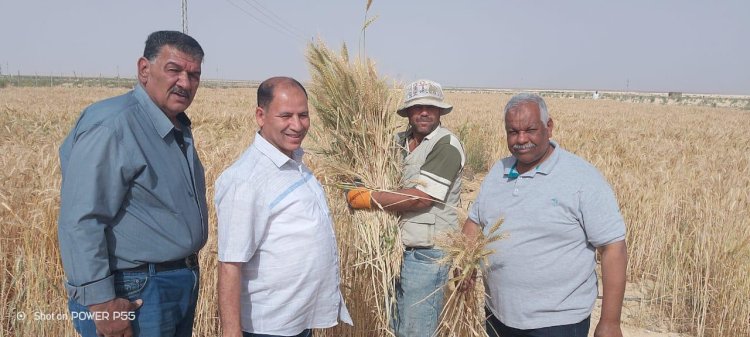 بحوث الصحراء مع المزارعين ميدانياً رغم التحديات المناخية