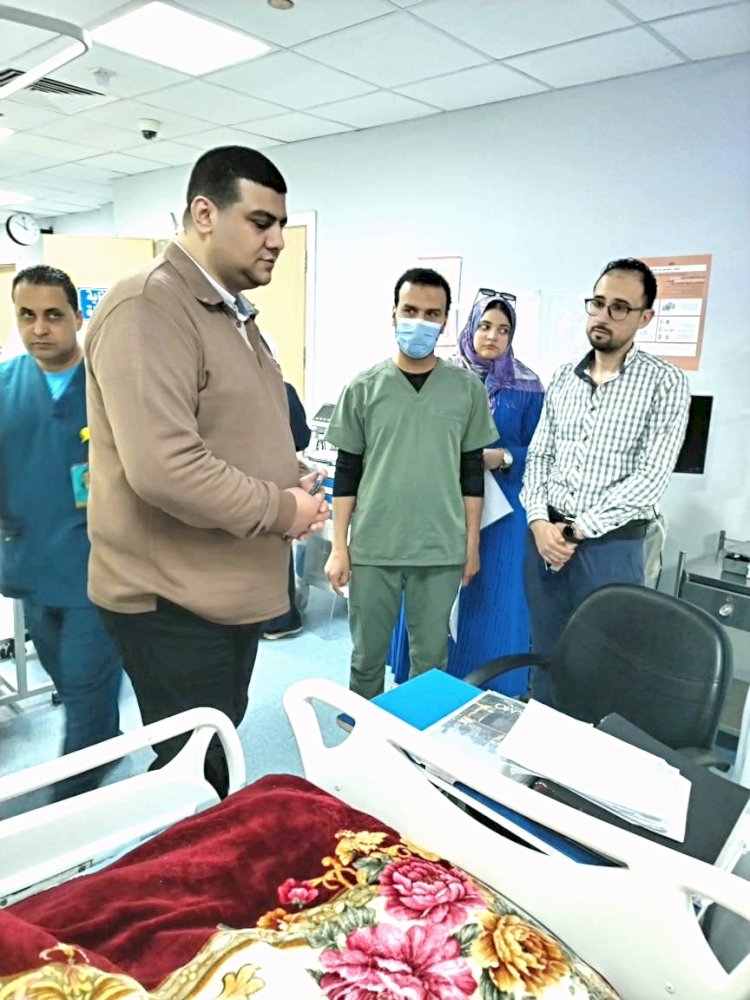 د.زغلول يتابع جودة الخدمات بمستشفى سيدي غازي المركزي بكفر الشيخ