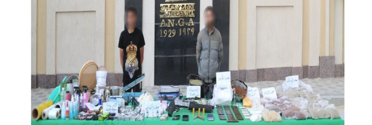 إحباط محاولة عنصرين إجراميين جلب مخدرات بقيمة 13 مليون جنيه