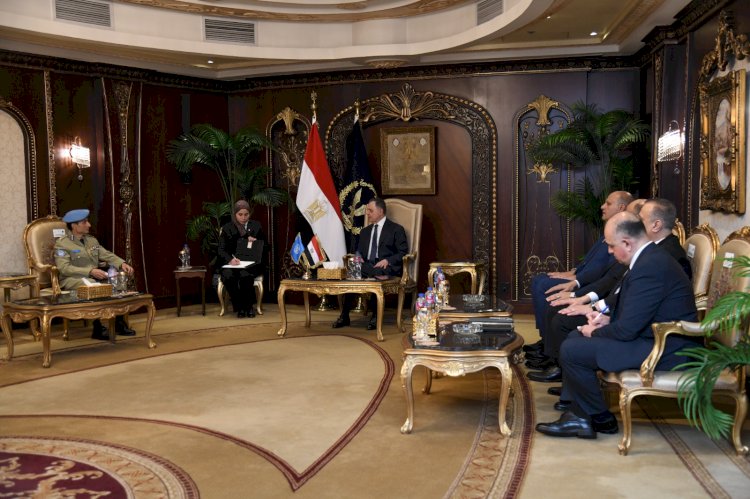 وزير الداخلية يستقبل المُستشار الشُرطى لمنظمة الأمم المُتحدة
