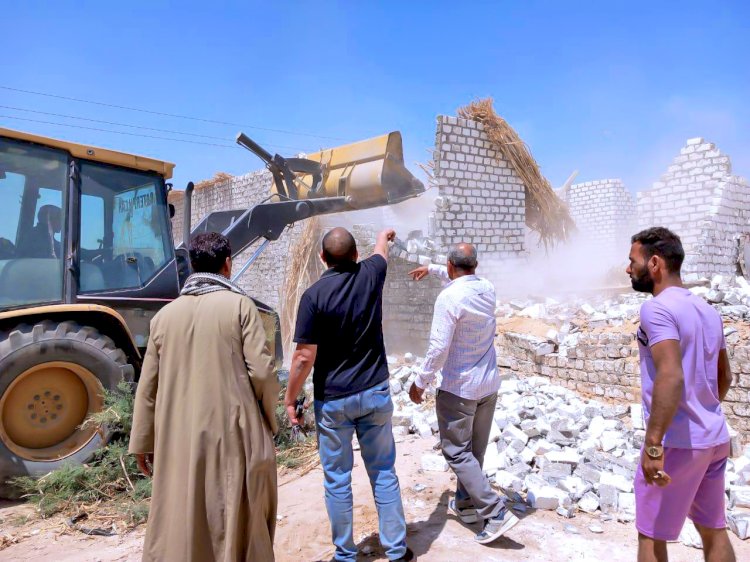 إزالة 72 حالة تعدي على أملاك الدولة والأراضي الزراعية بسوهاج