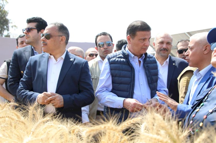 وزير الزراعة يوجه بخفض تكاليف معدات الحصاد لمزارعي القمح