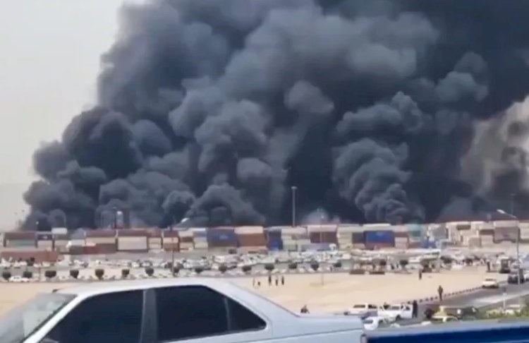 إيران لم تعلن السبب.. انفجار في ميناء الشهيد رجائي وأكثر من 115 مصاب