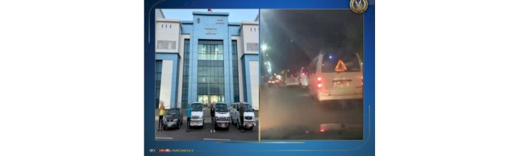 حقيقة فيديو قيام قائدى ثلاثة سيارات ميكروباص وسيارة ملاكى بالسيربرعونة بدمياط