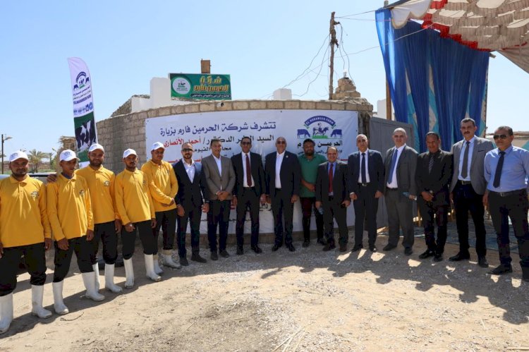 باسل والانصاري يتفقدان المشروعات الصناعية والإنتاجية الممولة لشباب الفيوم