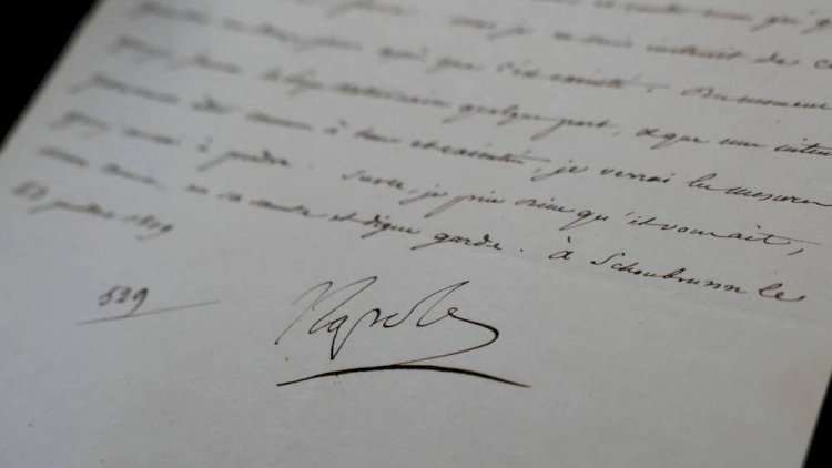 رسالة نابليون عن اعتقال بابا سابق للفاتيكان تباع 26 ألف يورو