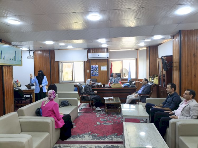 د.محمد أبو السعد :طرح آليات لتلافي السلبيات بقطاع الصحة بكفر الشيخ