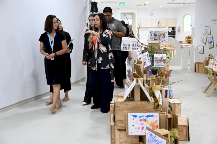 وزيرة التضامن تتفقد نماذج لمجمعات حضانات ورياض الأطفال في سنغافورة