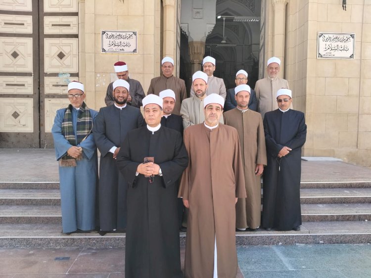 انطلاق قافلة دعوية كبرى من مسجد سيدي إبراهيم الدسوقي بكفر الشيخ