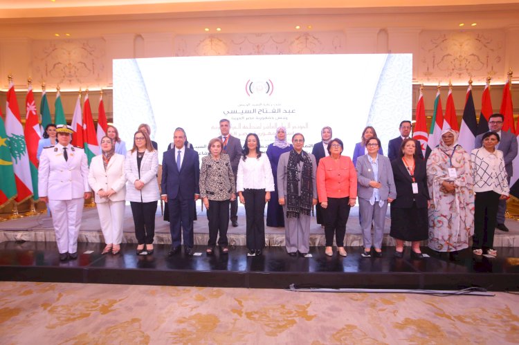 وزيرة التضامن تشهد افتتاح المؤتمر العام العاشر لمنظمة المرأة العربية