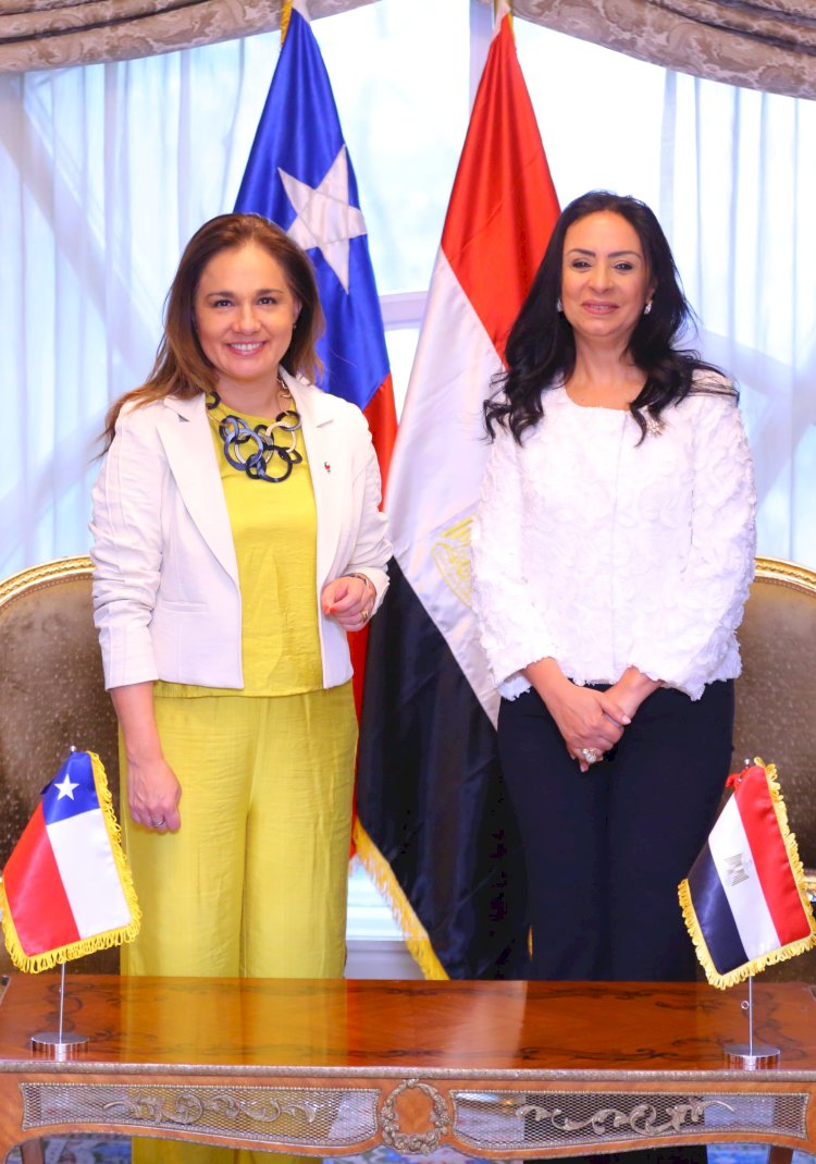 وزيرة التضامن تبحث التعاون مع نائبة وزير خارجية تشيلي