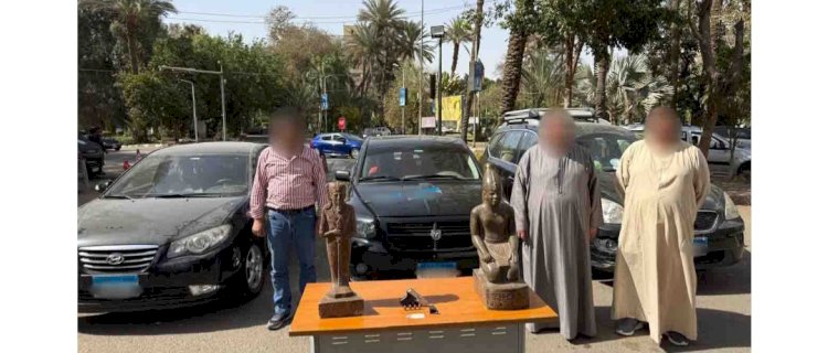 القبض علي نصابين الاثار الوهمية بالقاهرة