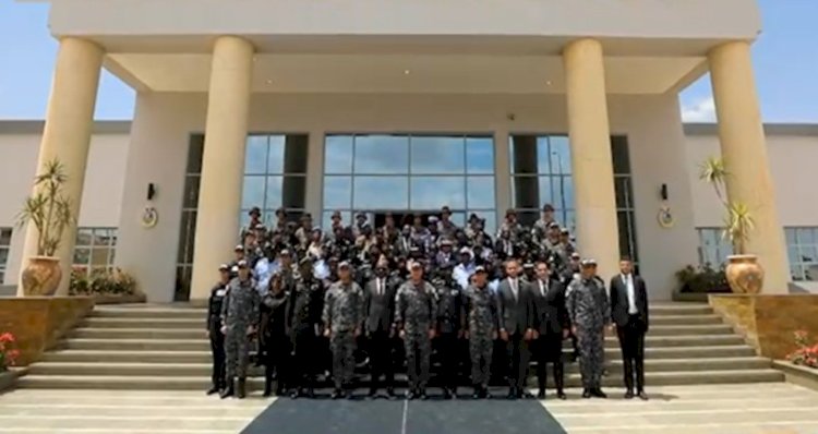 اكاديمية الشرطة تستقبل وفداً من أعضاء هيئة التدريس بكلية الشرطة الرواندية