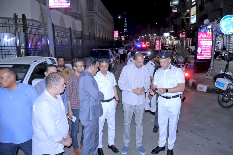 محافظ سوهاج يُتابع أعمال التخطيط المروري بالمحافظة