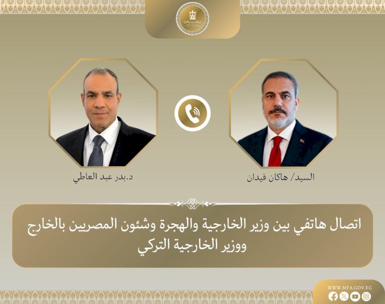 وزيرا خارجية مصر وتركيا يبحثان الأوضاع في غزة وليبيا