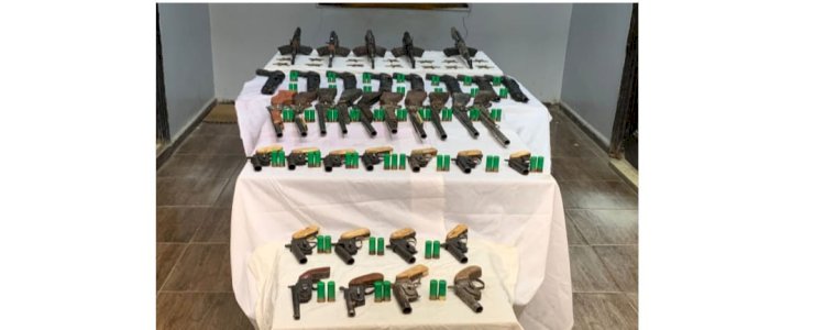 تواصل الضربات الأمنية  بعدد من المديريات ضد تجار الأسلحة والمخدرات