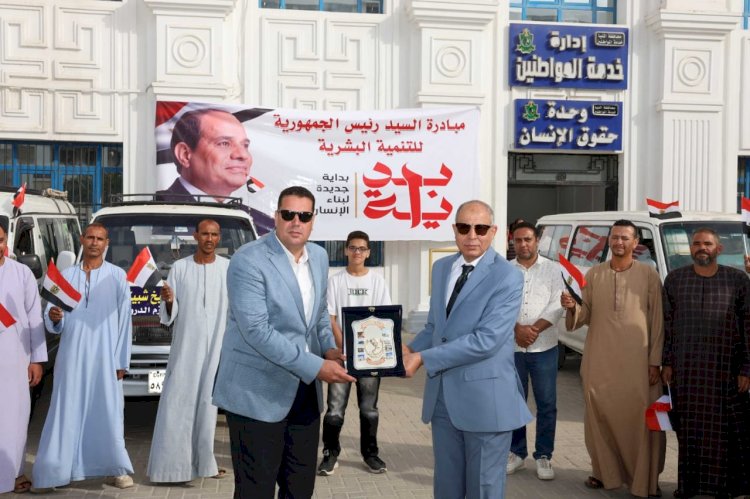 خطوط سير ملوي تستقبل 8 ميكروباصات في مبادرة مجتمعية جديدة لخدمة أهالي القرى