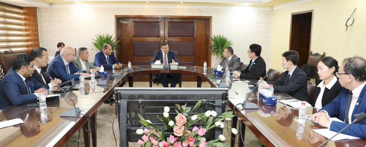 وزير الزراعة يبحث مع الشركات الكورية الاستثمار في مجال انتاح لقاحات الدواجن