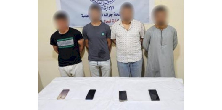 القبض علي أخطر تشكيل عصابى تخصص في النصب باسم البنوك بالمنيا