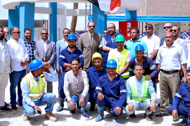 اطلاق التشغيل التجريبي لمحطة مياه أولاد الشيخ بدار السلام بتكلفة 9.2 مليون جنيه