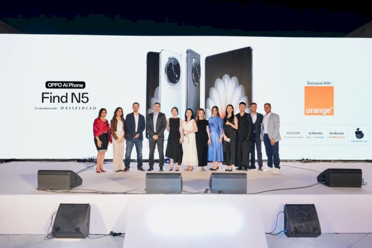 أورنچ مصر تُحدث نقلة نوعية بإطلاق OPPO Find N5 حصريًا لعملائها