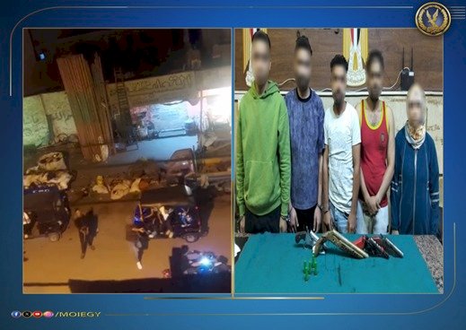 ضبط ابطال فيديو إطلاق أعيرة نارية بصورة عشوائية بالقاهرة