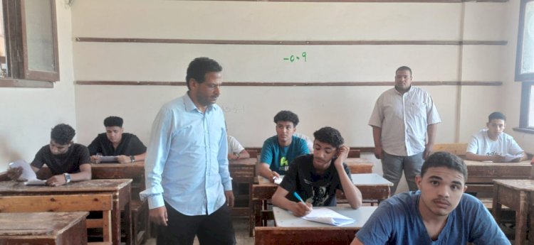 انطلاق امتحانات الفصل الدراسي الثاني لصفوف النقل بمدارس ابوتشت