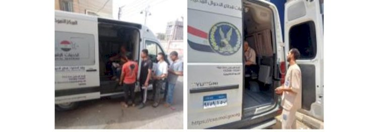 قوافل لوجيستية لقطاع الأحوال المدنية  لتيسير الحصول على الخدمات الشرطية