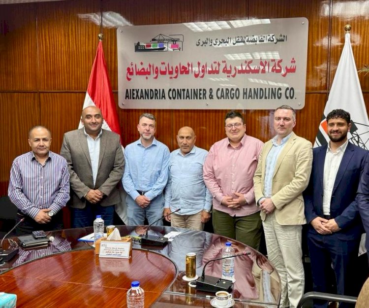 خط Ametist يستهدف إضافة خدمات ملاحية جديدة بين موانئ الإسكندرية وتركيا وايطاليا