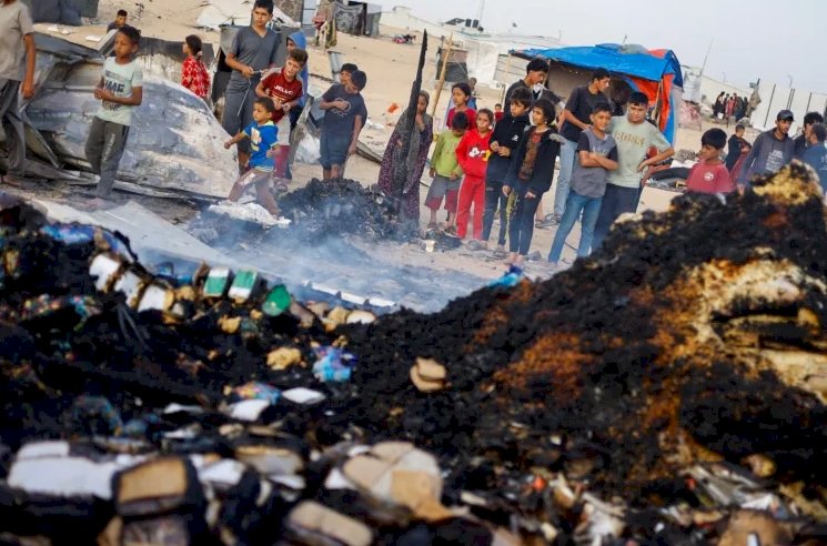 25 شهيدا بينهم 6 أطفال تفحموا تماما في مدرسة الجرجاوي بغزة
