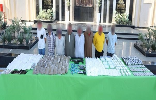 تواصل الضربات الامنية ضد البؤر الاجرامية وتجار المخدرات بعدد من المحافظات