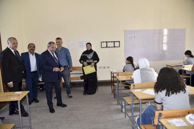 محب حبشي : يتابع امتحانات الشهادة الإعدادية بمدارس بورسعيد