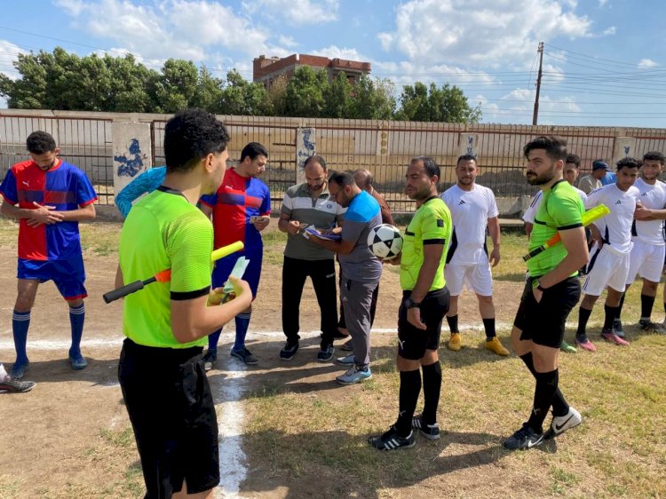 نتائج مباريات المجموعة الثانية من دورى مراكز الشباب بكفر الشيخ