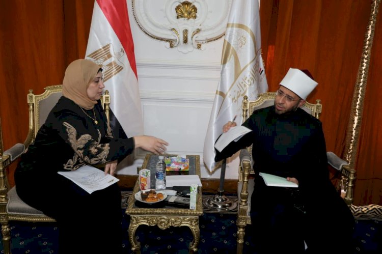 وزير الأوقاف يستقبل عددًا من أعضاء مجلس النواب
