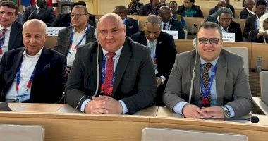 انسحاب وفد مصر من مؤتمر العمل الدولى أثناء كلمة مندوب إسرائيل