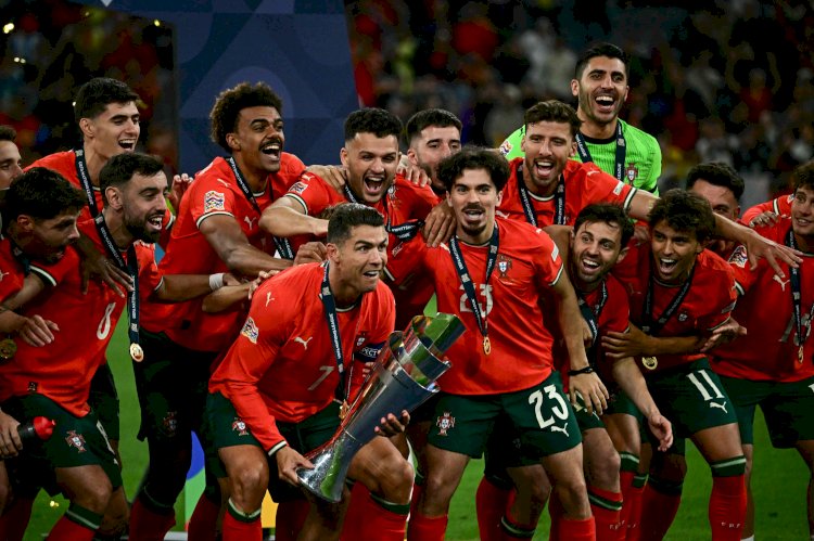 بضربات الجزاء البرتغال تتوج ببطولة دورى الأمم الاوروبية على حساب منتخب اسبانيا