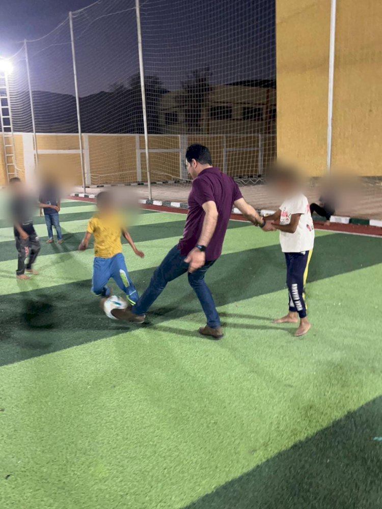 نائب محافظ سوهاج يشارك أطفال مؤسسة البنين بحي الكوثر  الاحتفالات بعيد الأضحى