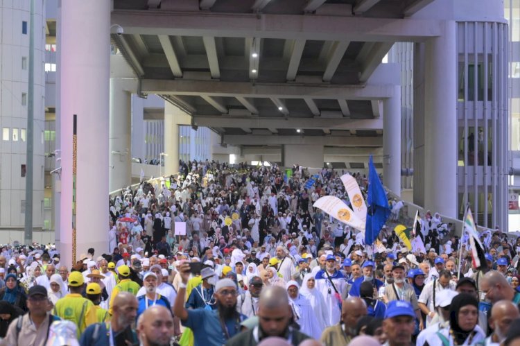 التضامن عودة أولي رحلات حج الجمعيات الأهلية من جدة 10و١٤ يونيو