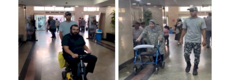 الجوازات تستقبل كبار السن وذوي الاحتياجات الخاصة لحصولهم علي المستندات الشرطية