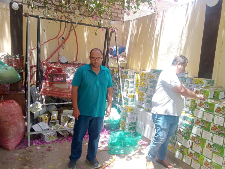 ضبط مصنعًا غير مرخص لإنتاج مشروبات سكرية بطعم الفواكه