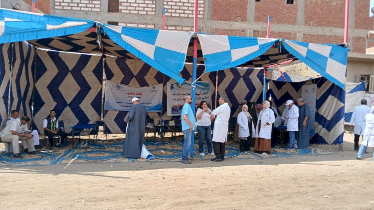 الإنجيلية  بقافلة إيد واحدة: خدمات طبية وبيطرية وكرنفال للأطفال في المنوفية