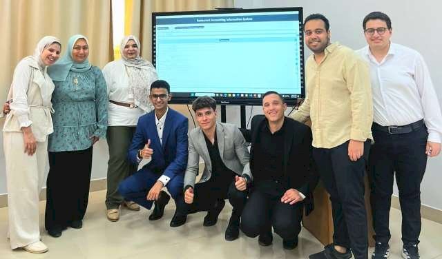 طلاب الجامعة المصرية الروسية يصممون نظام معلومات محاسبى متكامل